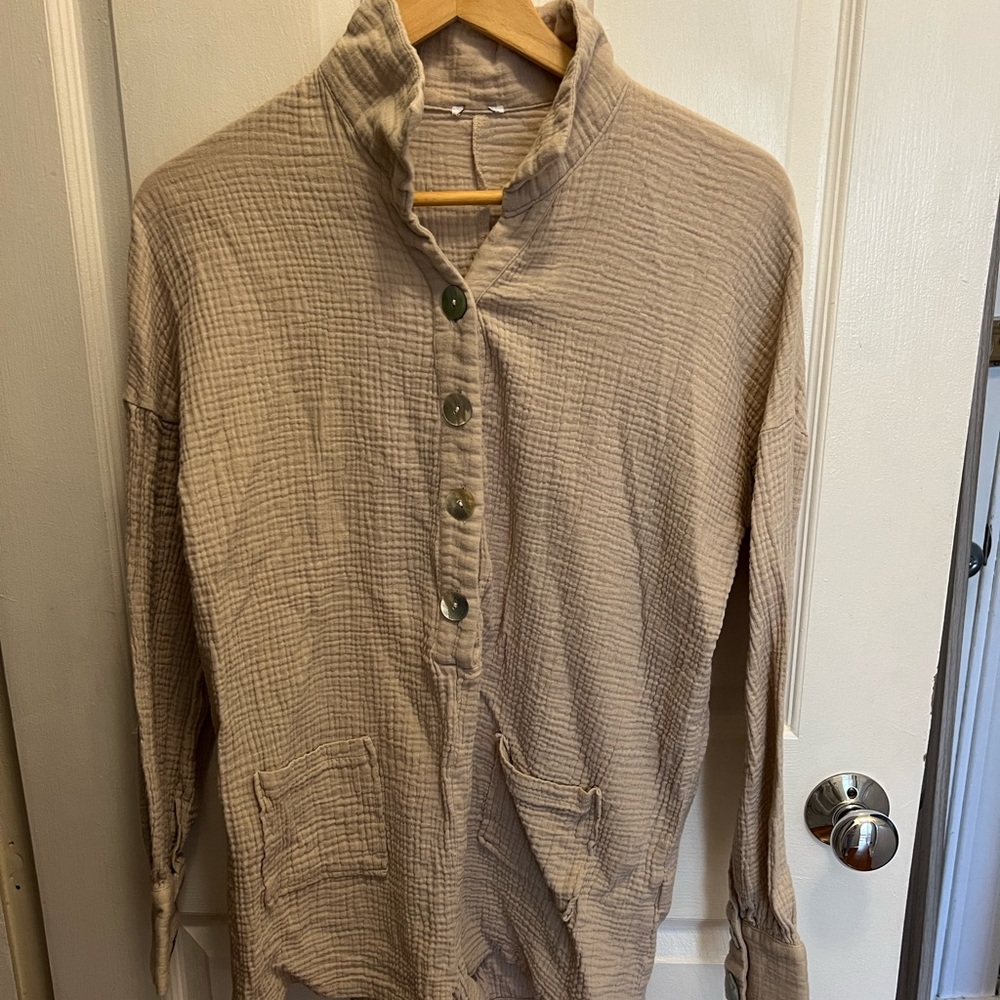 Loose fitting romper